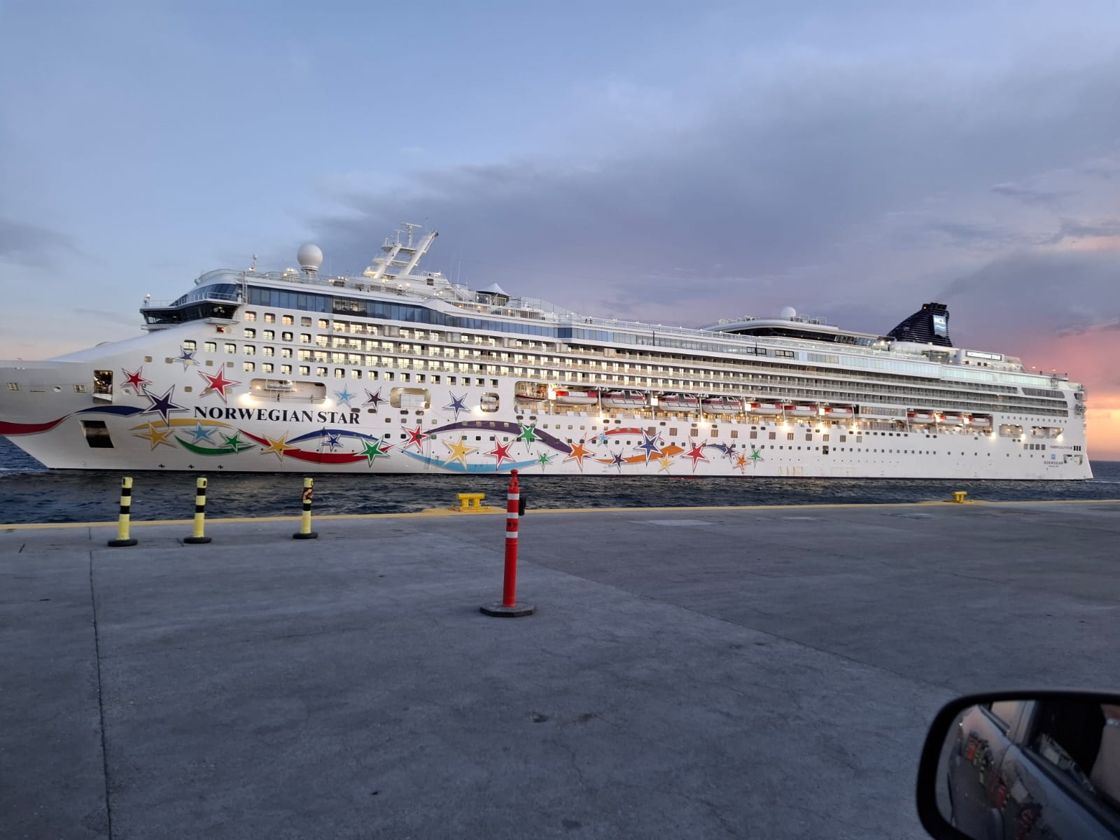 NUEVA ESCALA DE EL NORWEGIAN STAR