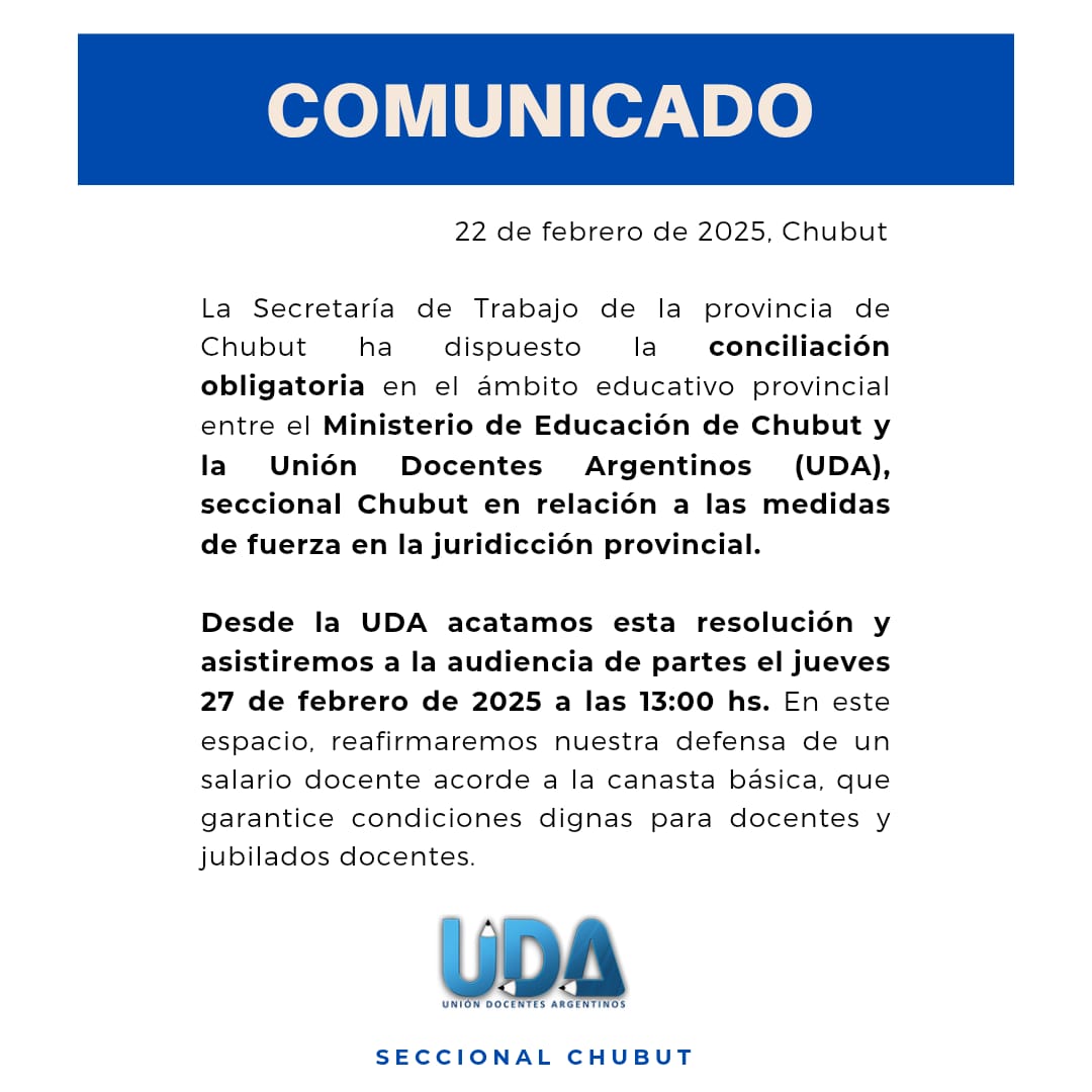 CONCILIACION OBLIGATORIA PARA QUE INICIEN LAS CLASES EL LUNES