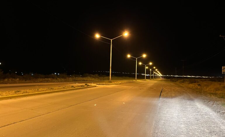 SOLANAS: RECLAMAN POR ILUMINACION EN TODA LA RUTA