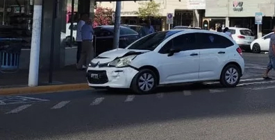 CHOQUE EN EL CENTRO