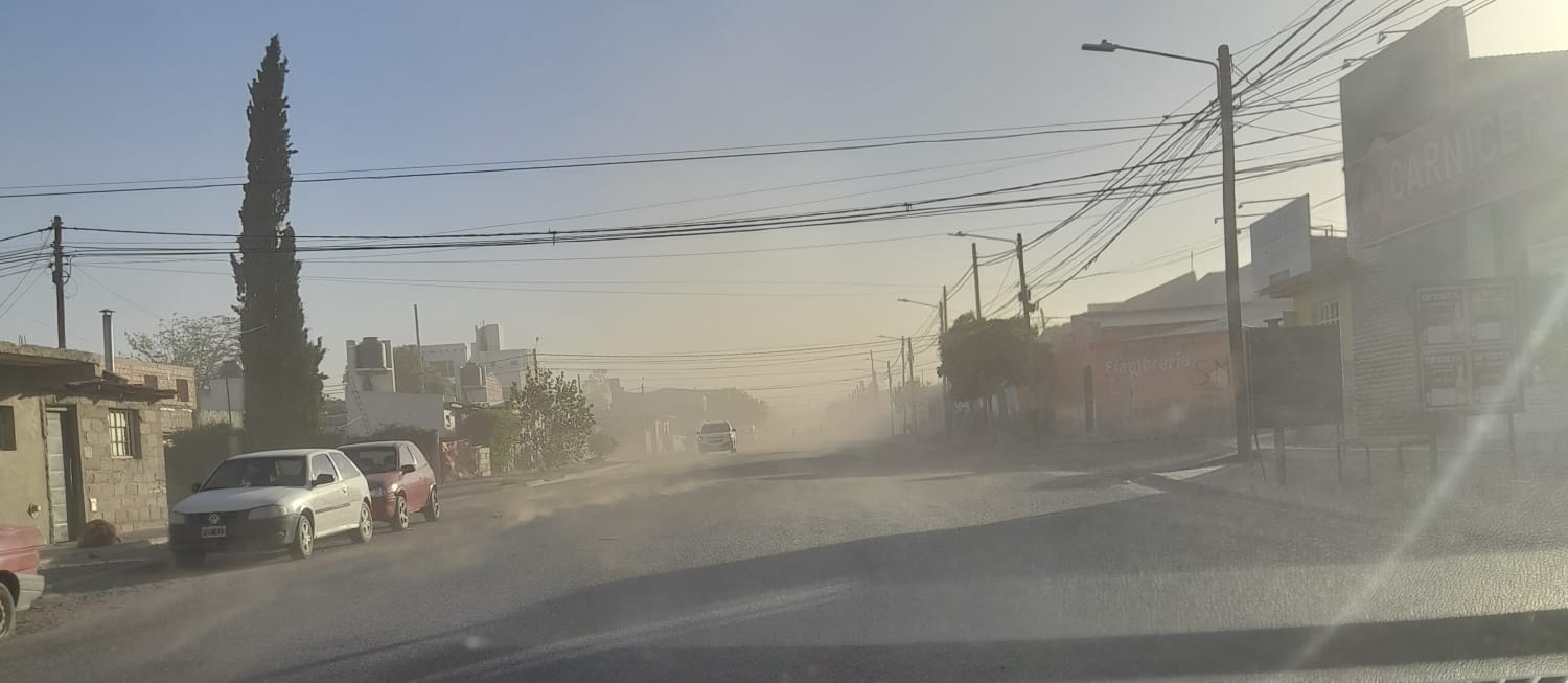 Alerta por fuertes vientos para este lunes