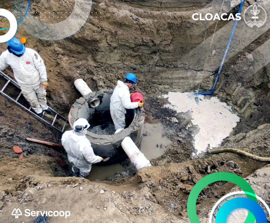 AVANZAN LAS GESTIONES PARA AMPLIAR EL COLECTOR CLOACAL OESTE