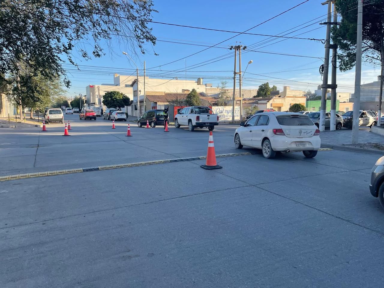 PRUEBA DE DOBLE SENTIDO EN CALLE ALVEAR