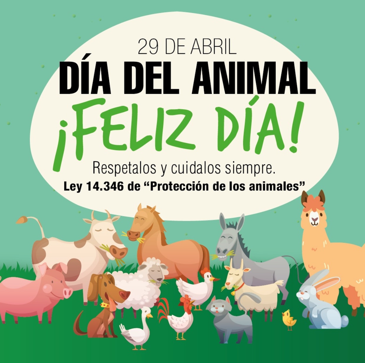 DÍA DEL ANIMAL: UN LLAMADO AL RESPETO Y LA PROTECCIÓN