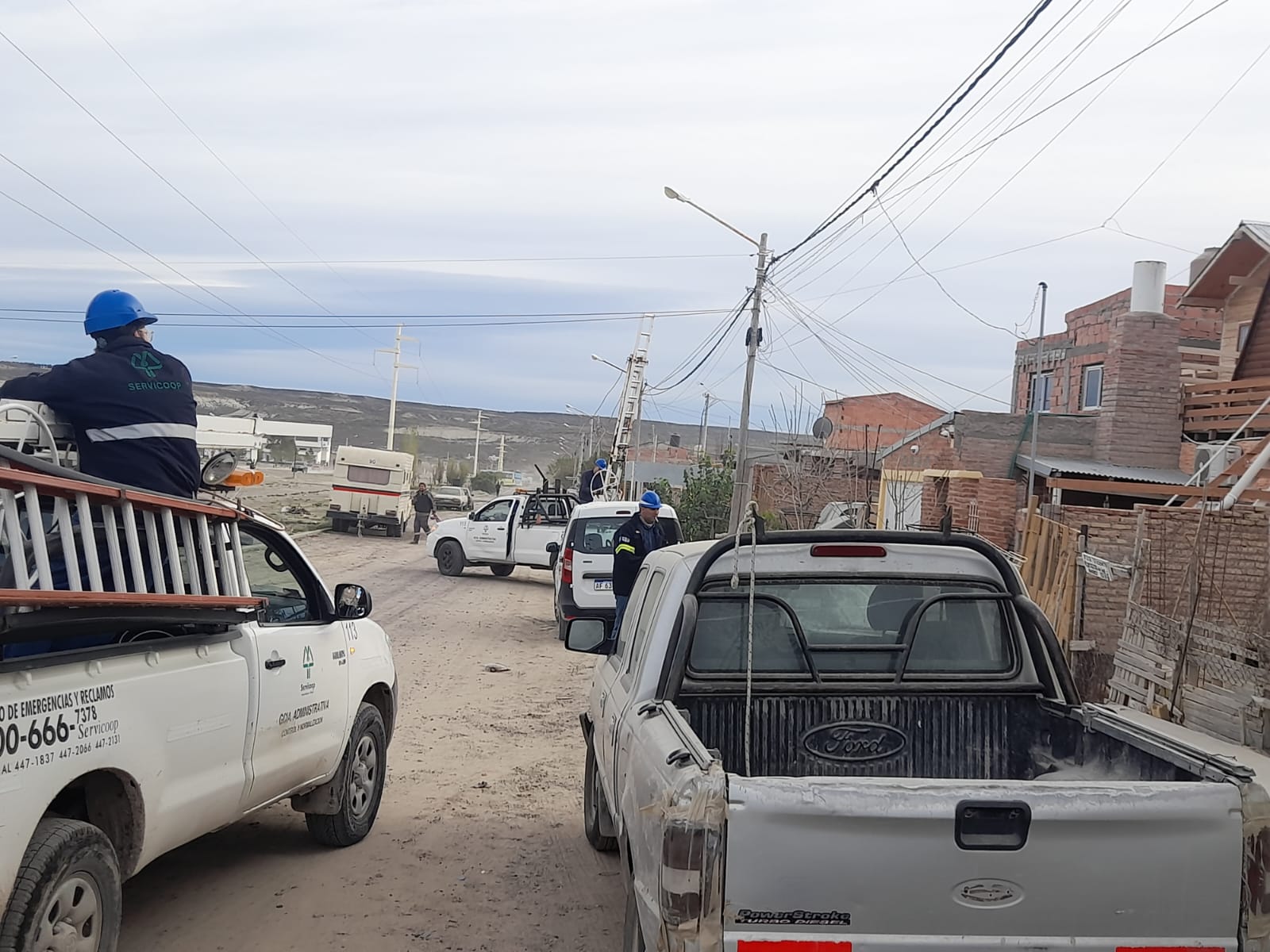 OPERATIVO DESCOLGAR EN EL PERON