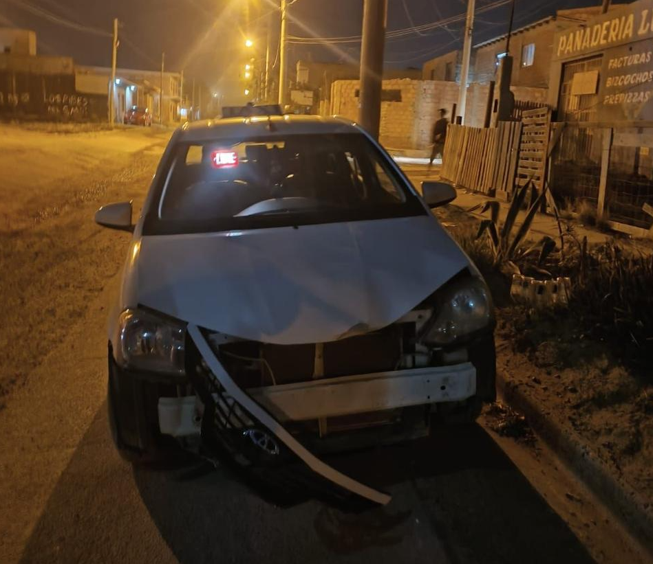 TAXISTA BORRACHO Y SIN REGISTRO