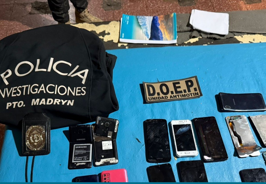 INVESTIGAN SEXTORSIÓN EN MADRYN Y ALLANAN LA ALCAIDÍA DE TRELEW