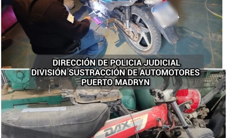 ALLANAMIENTO ENCONTRARON MOTOS ROBADAS