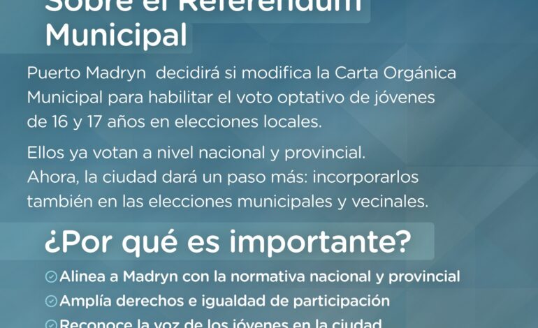 ¿QUE SE VOTA EN MADRYN?