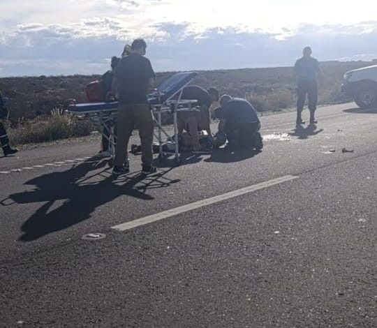 ATROPELLARON A PEATON AL COSTADO DE LA RUTA EN CONFUSO EPISODIO
