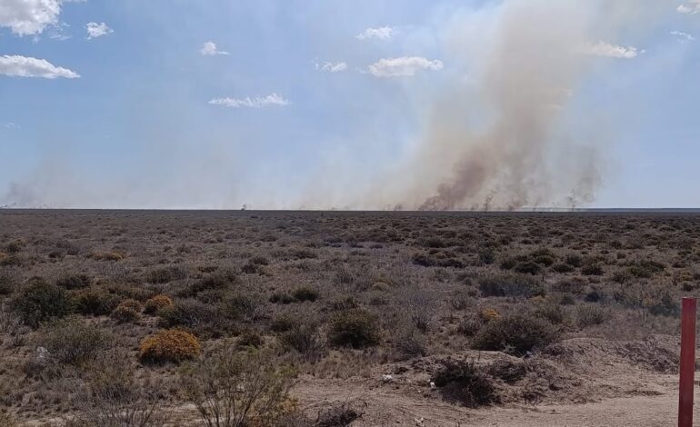 INCENDIO EN RUTA 1