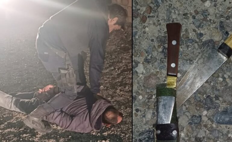 AGARRAN AL PELIGROSO DEL BARRIO