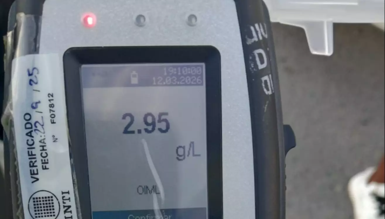 QUERIA BATIR EL RECORD DE CONDUCTOR BORRACHO