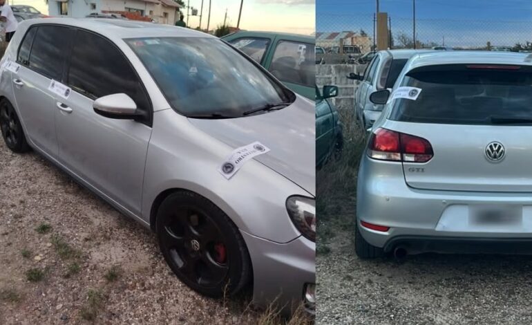 SECUESTRAN AUTO ROBADO EN BARRIO SUR