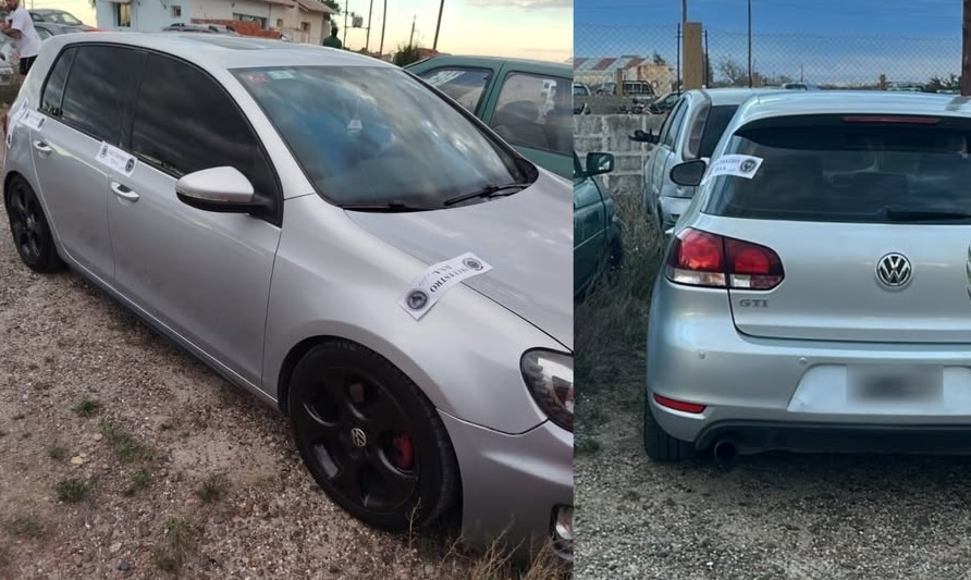 SECUESTRAN AUTO ROBADO EN BARRIO SUR