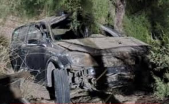 VENIAN DE FIESTA Y TERMINARON CONTRA LOS ARBOLES