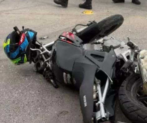 MOTOCICLISTA ATROPELLADO
