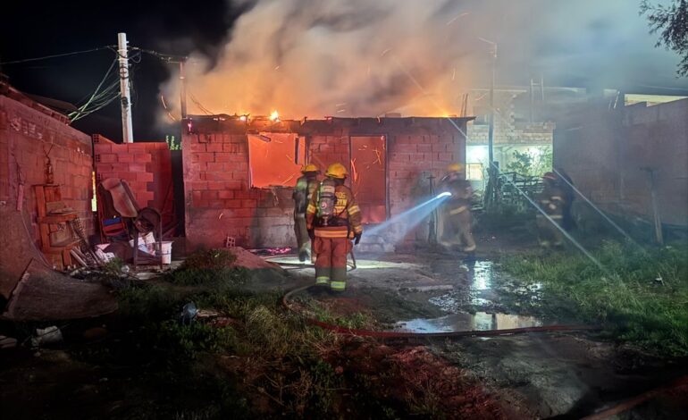 FRÍO EXTREMO Y RIESGO ELÉCTRICO: INCENDIO ACCIDENTAL EN NUEVA CHUBUT
