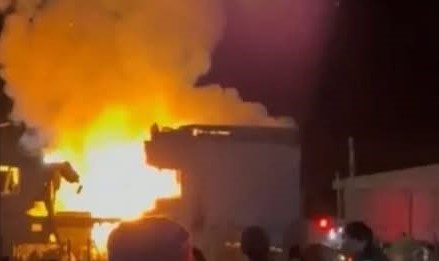 INCENDIO: NO DESCARTAN QUE HAYA SIDO ORIGINADO EN UNA AGRESIÓN
