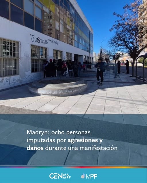 OCHO IMPUTADOS POR LOS INCIDENTES EN LA MARCHA POR BRUCE LARA