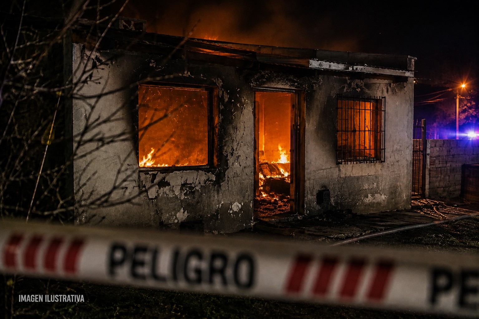 DOS VIDAS EN RIESGO TRAS EL CONFUSO INCENDIO