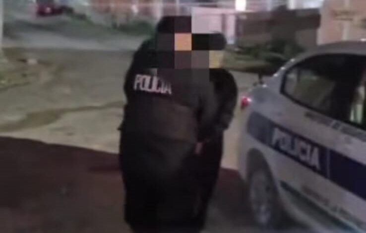 LE FALLÓ EL GOLPE: LO ATRAPARON IN FRAGANTI