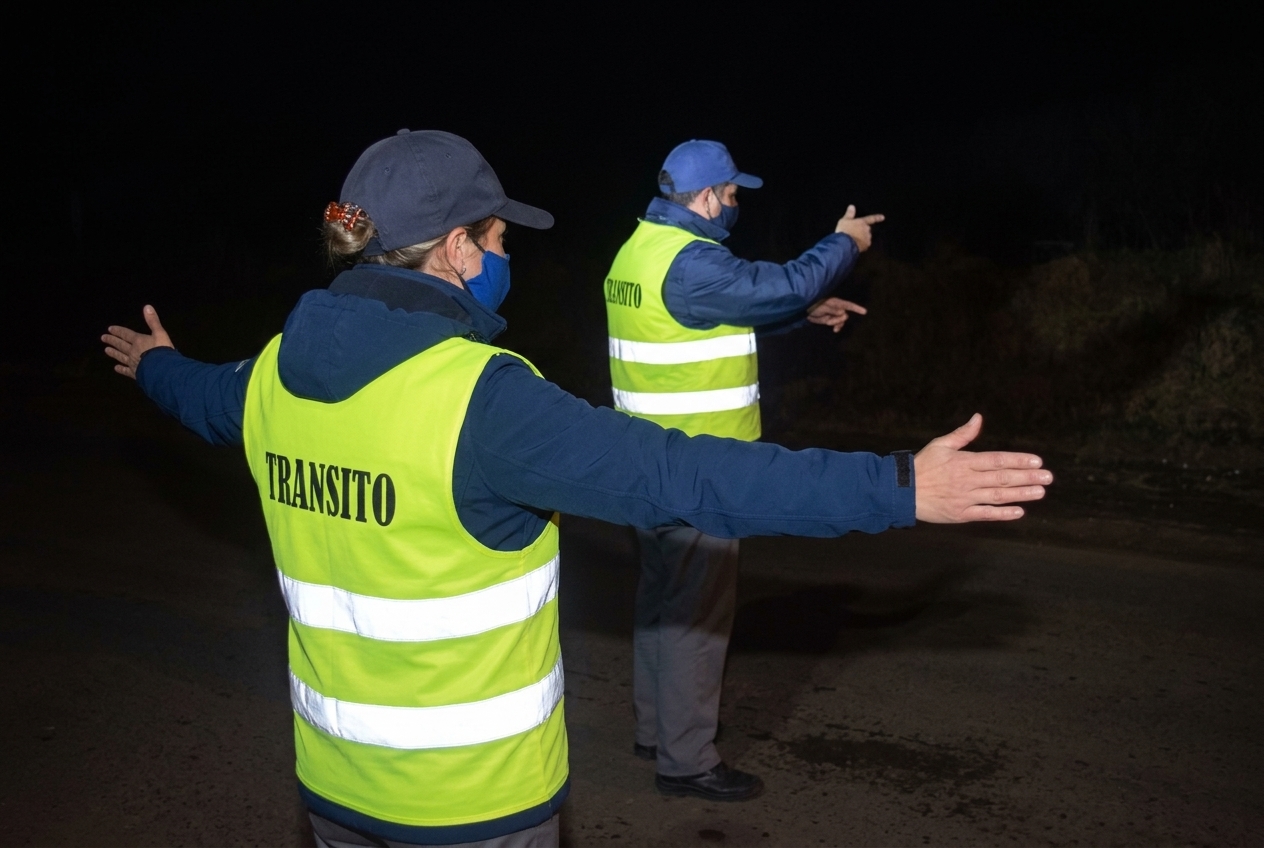 ATROPELLARON A INSPECTOR DE TRANSITO